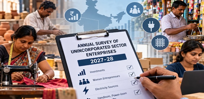 Govt Plans Major Changes in Informal Sector Survey for 2027-28 Including Women Entrepreneurs and Energy Data (Photo: AI) Govt Plans Major Changes in Informal Sector Survey for 2027-28 Including Women Entrepreneurs and Energy Data (Photo: AI)