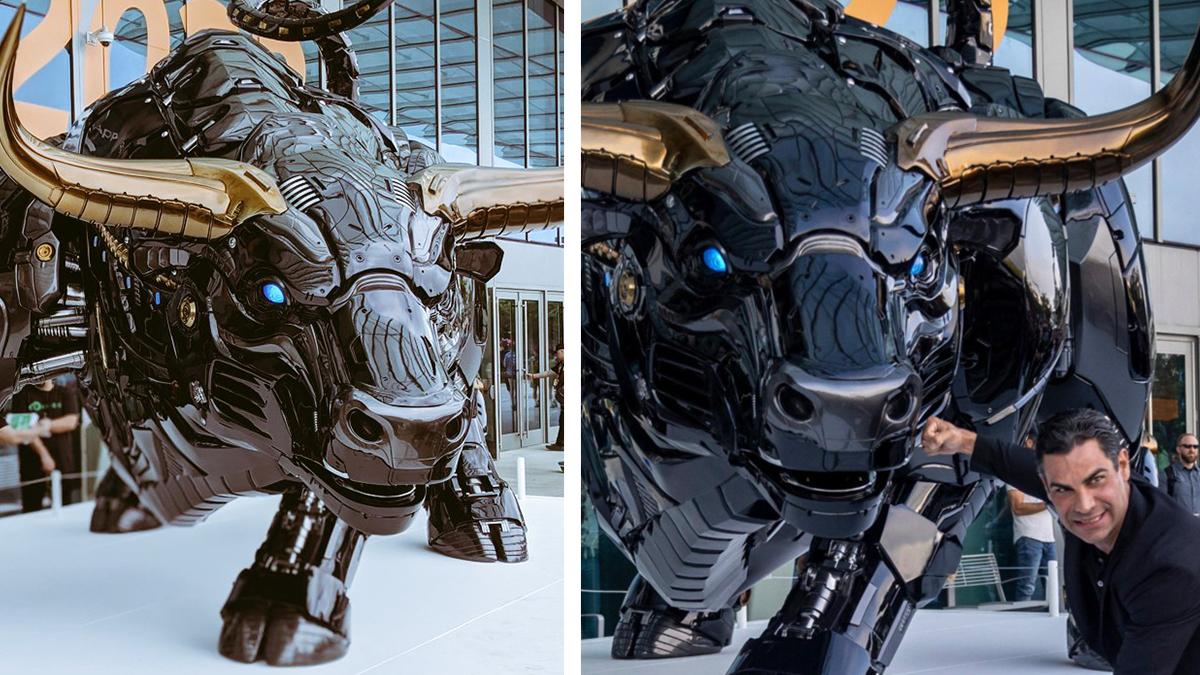 Wall Street’s iconic charging bull gets crypto cousin