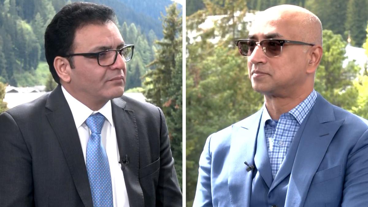 In conversation with Jayadev Galla, Amara Raja Group at WEF, Davos