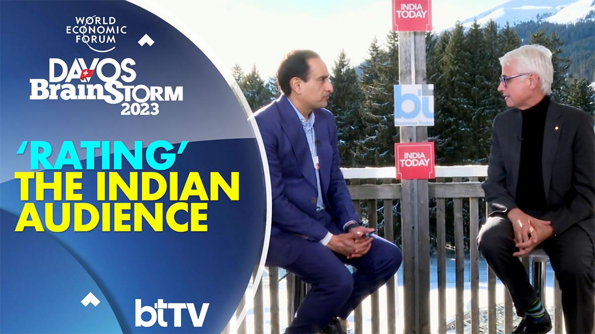 Mapping The Journey From TV To OTT Platforms - DAVOS BRAINSTORM 2023 BusinessToday