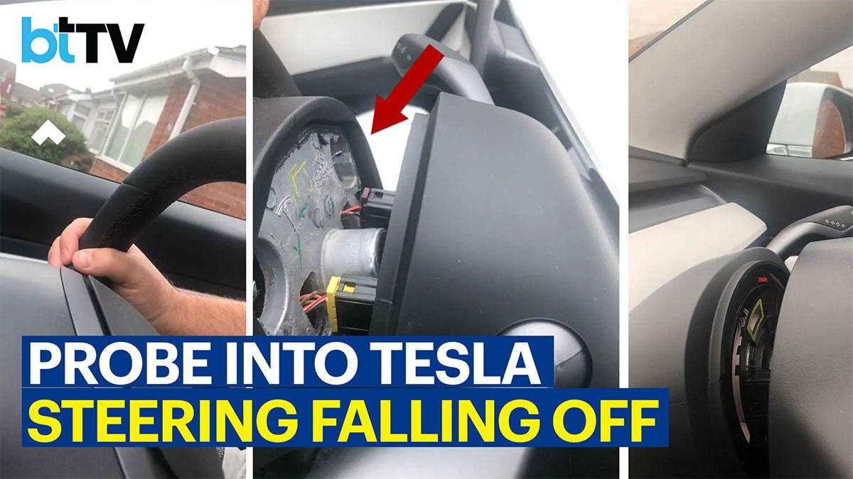Tesla Under Scanner After Model Y Steering Wheel Fall Off While Driving