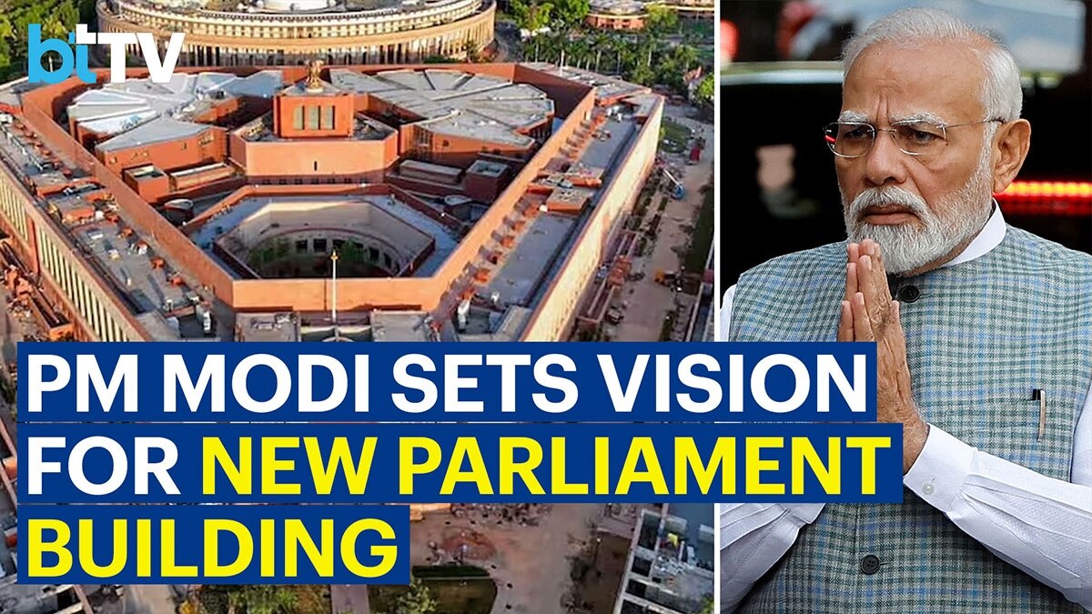 PM Modi Unveils Vision At New Parliament Building Inauguration Ceremony