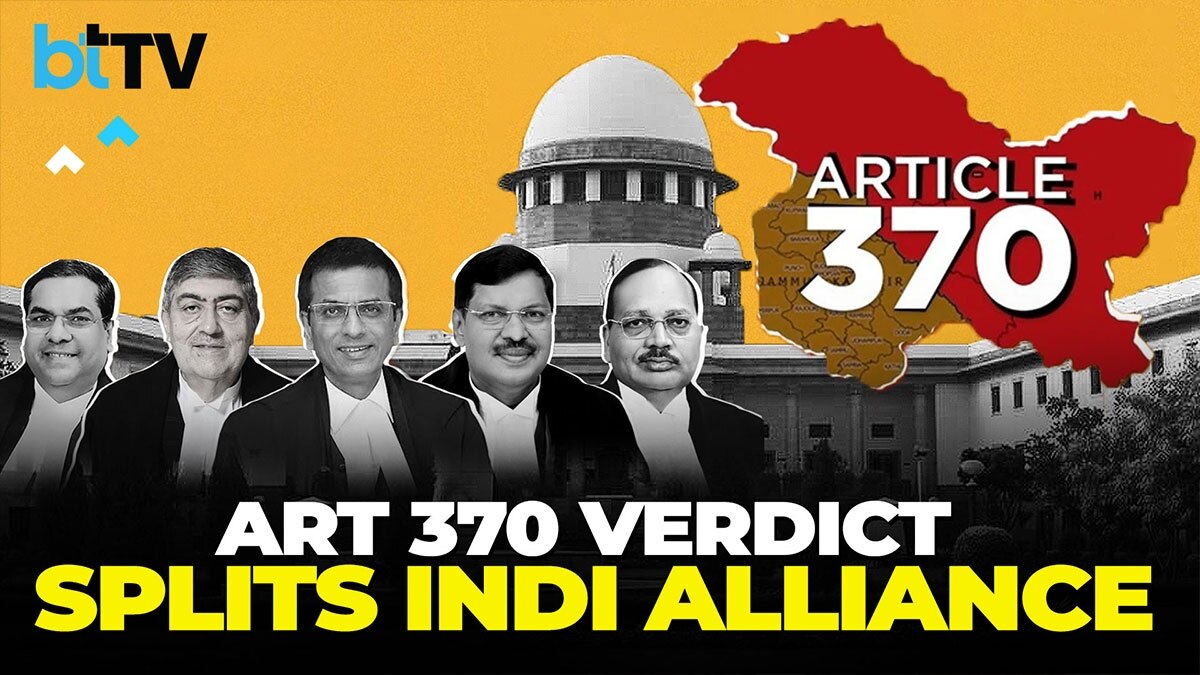 How Politicians Reacted To The Supreme Court's Verdict On Article 370