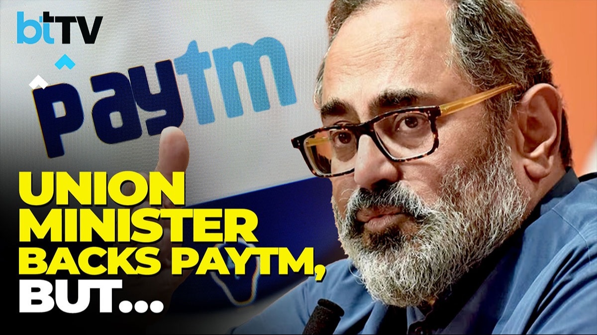 Minister Rajeev Chandrasekhar Says He Understands How Paytm Could’ve Slipped Up