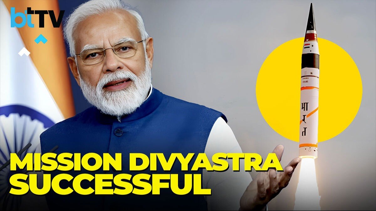 India's Mega Mission Divyastra, Enhances India's Nuclear Deterrent, Making It More Powerful