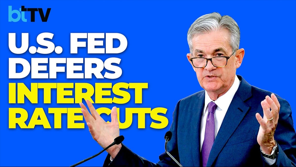 U.S. Fed Leaves Rates Unchanged, Flags 'Lack Of Further Progress' On Inflation
