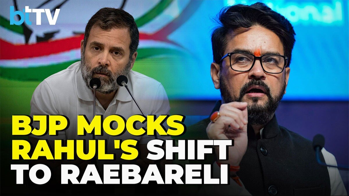 Anurag Thakur Takes Aim At Rahul Gandhi's Multiple Constituency Moves As A Sign Of Fear