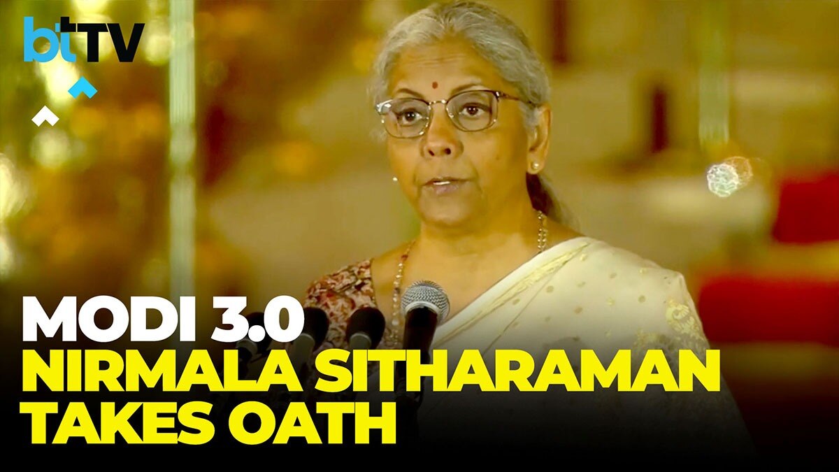 Modi 3.0: Nirmala Sitharaman Takes Oath In New Cabinet
