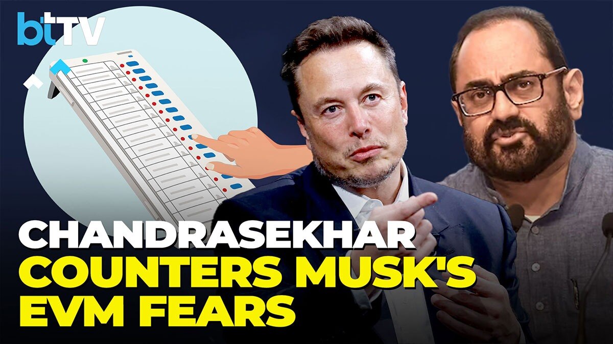 Rajeev Chandrasekhar Highlights India's EVM Security In Response To Musk's Critique