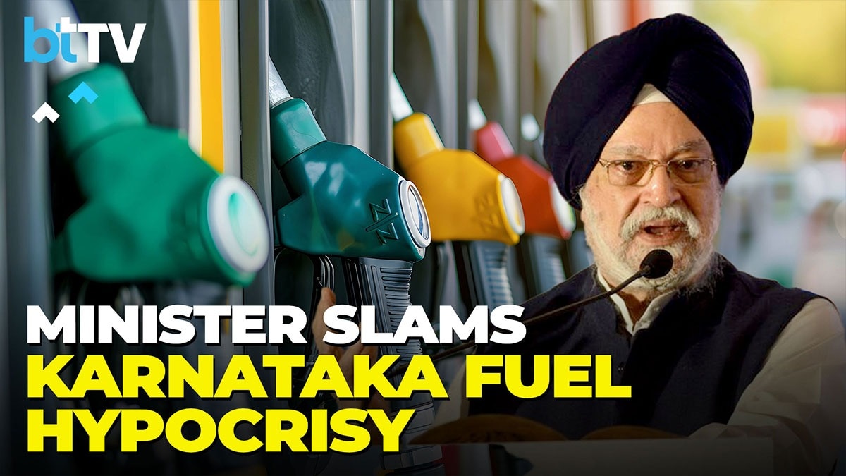 Petroleum Minister Hardeep Puri Exposes Congress Hypocrisy As Karnataka Hikes Fuel Prices
