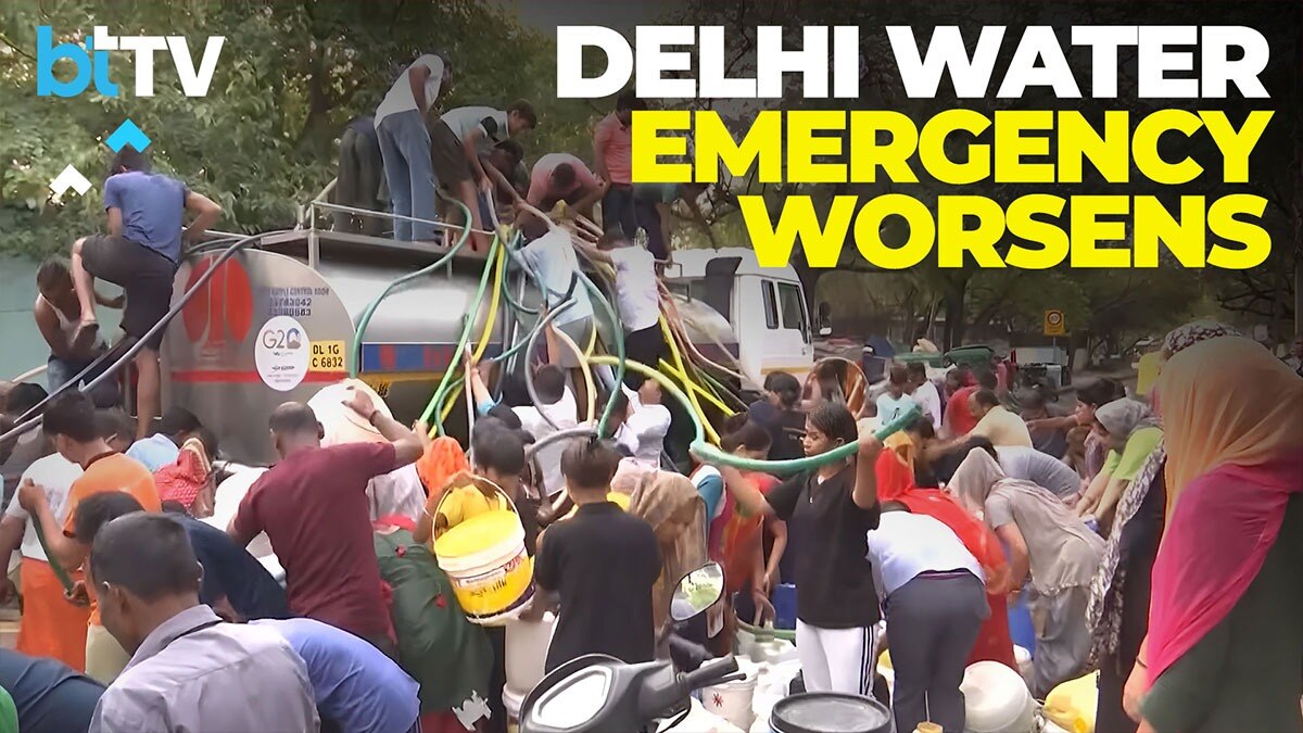 #DelhiWaterCrisis | Heatwave and Water Shortages Fuel Delhi's Political Feud