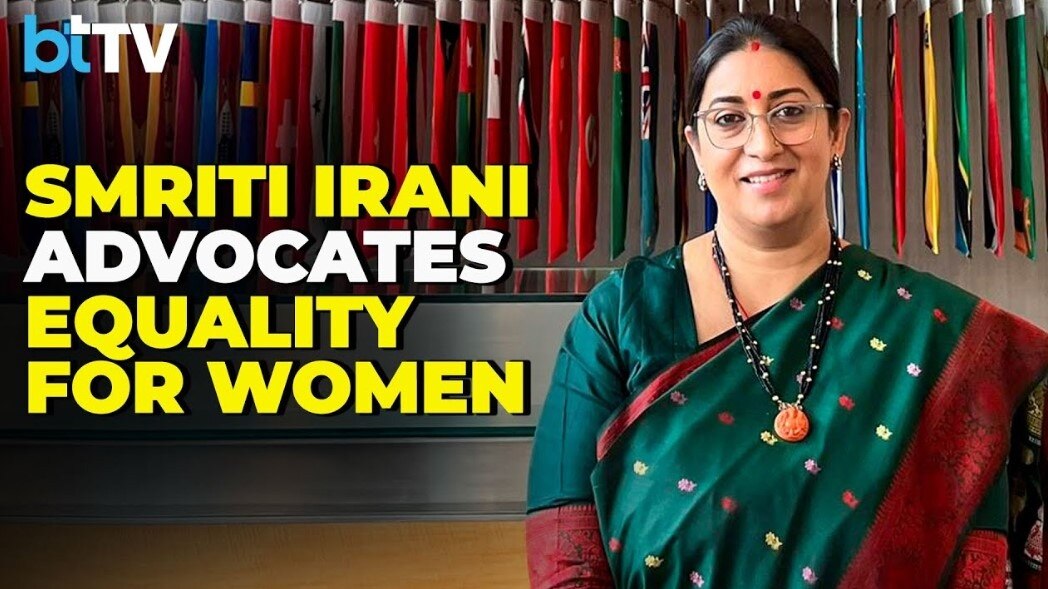 Smriti Irani Urges World Bank Leaders To Implement Gender Equality For True Development