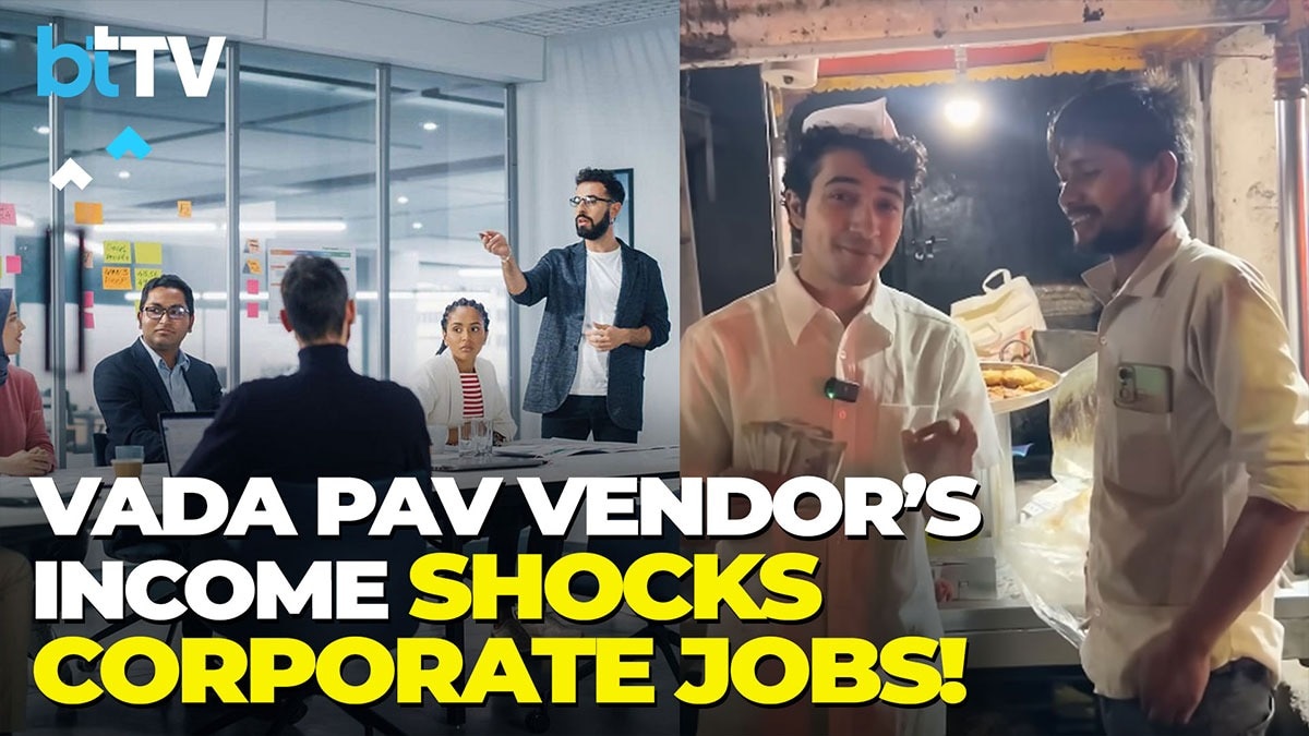 #ViralVideo | Mumbai Vada Pav Vendor Earns Rs 2.8 Lakh Monthly, Rivals White-Collar Salaries Viral Video, Sarthak Sachdeva, Vada Pav Cart, Mumbai Street Food, Food Business