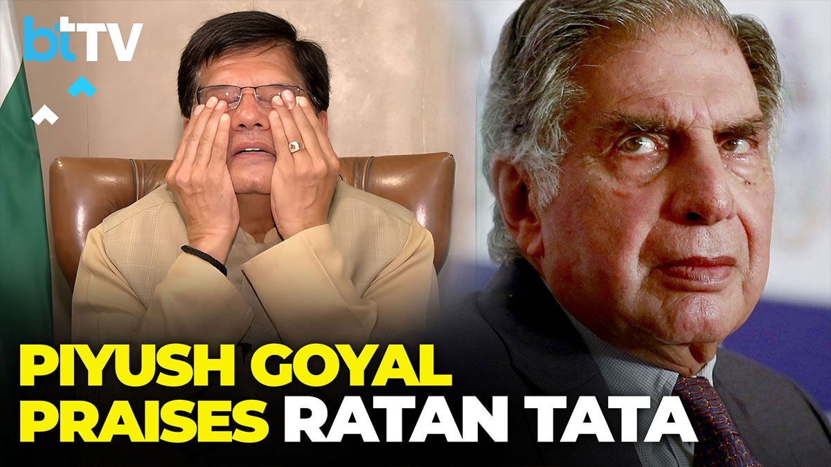 Piyush Goyal Remembers Ratan Tata's Impact On India And Global Industry