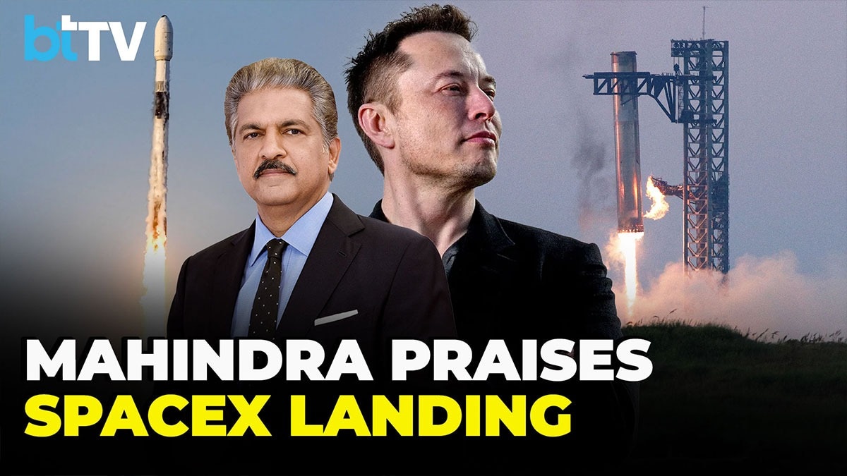 Elon Musk SpaceX's Starship Booster Lands In Tower Arms, Marking Breakthrough In Rocket Technology