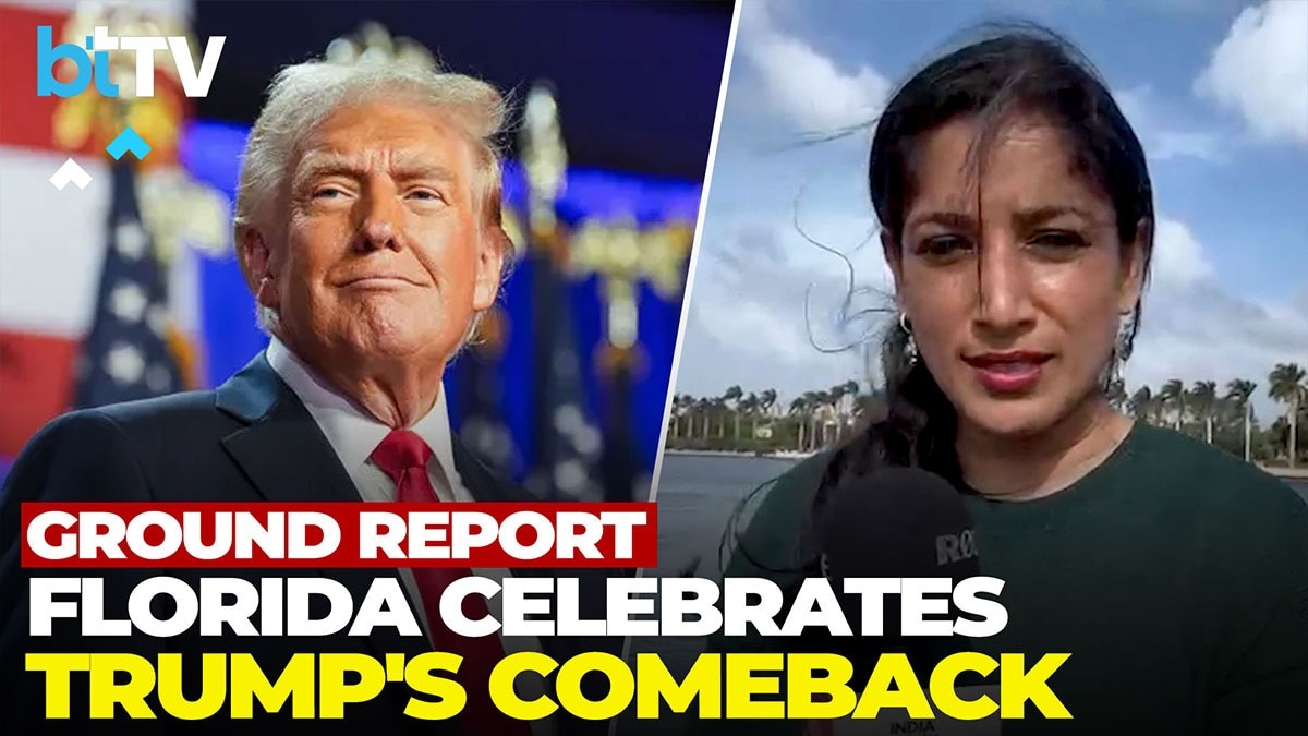 Ground Report: Trump’s Victory Ignites Celebration And Security Boost At Mar-A-Lago In Florida Ground Report: Trump’s Victory Ignites Celebration And Security Boost At Mar-A-Lago In Florida