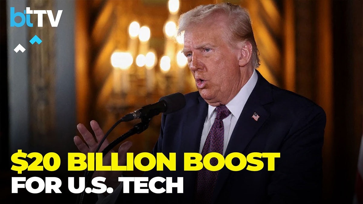 Massive Investment In U.S. Tech: Trump Announces $20 Billion Deal
