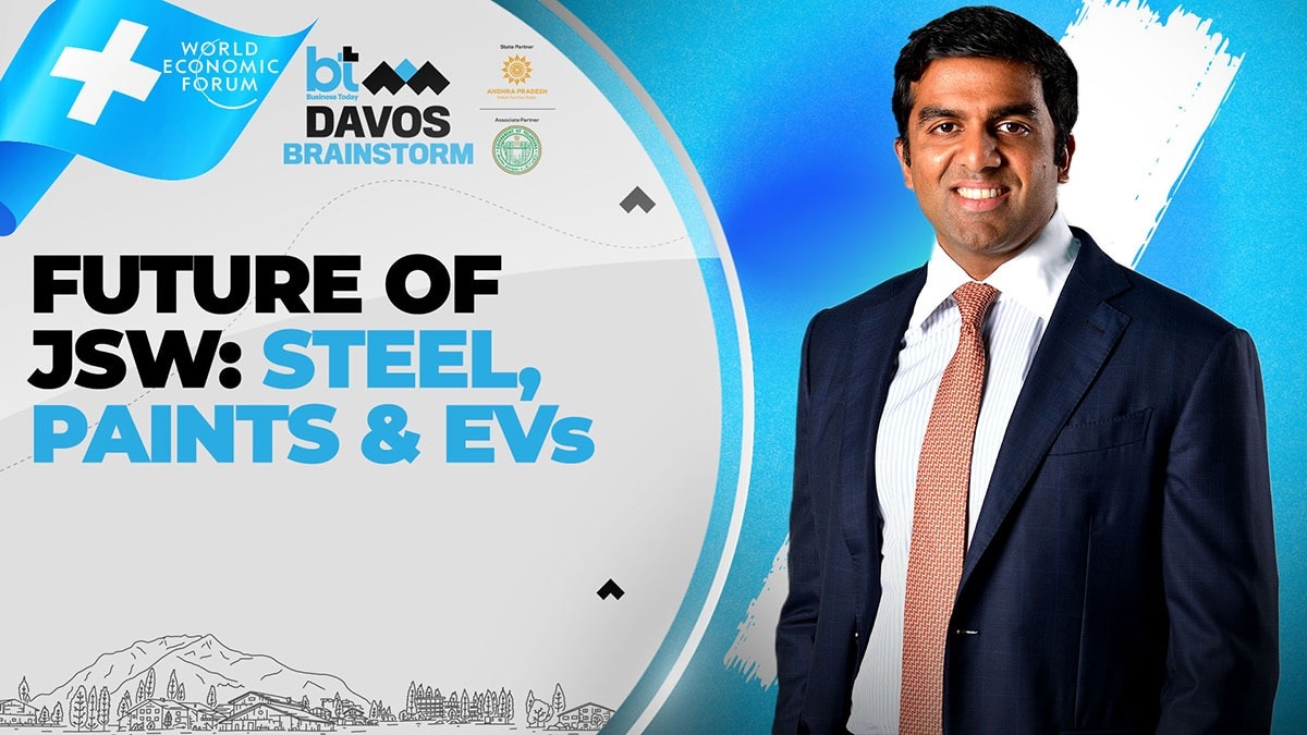 Parth Jindal, JSW Group, World Economic Forum, Davos 2025, JSW Cement