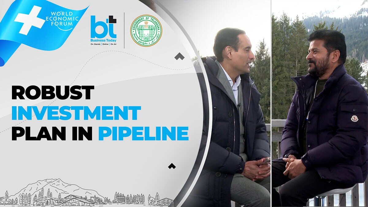 Revanth Reddy At Davos, Robust Investment Plan In Pipeline Revanth Reddy At Davos, Robust Investment Plan In Pipeline