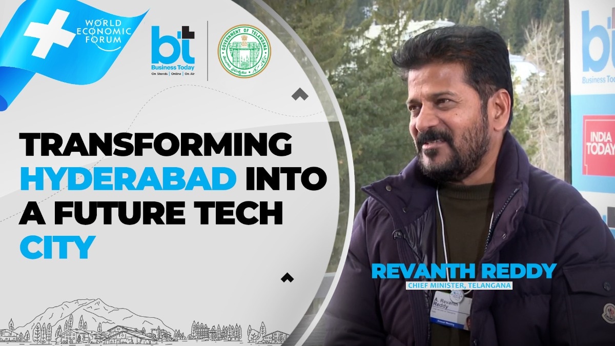 Revanth Reddy At Davos: Transforming Hyderabad Into A Future Tech City Revanth Reddy At Davos: Transforming Hyderabad Into A Future Tech City