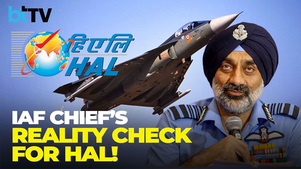 IAF Chief Slams HAL Over Tejas Mk1A Delays | HAL Shares Dip | Will HAL Deliver On Time?