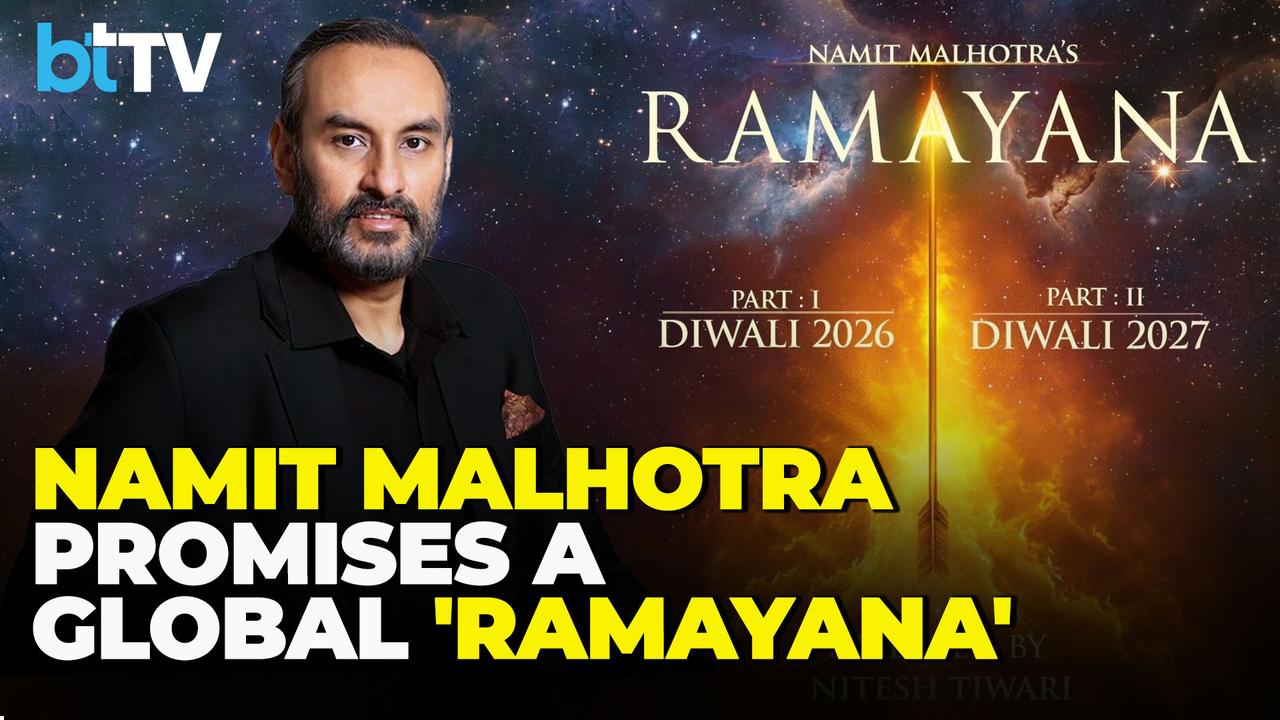 Namit Malhotra Shares Vision For 'Ramayana', Signs MoU For 200-Acre Film City In Mumbai
