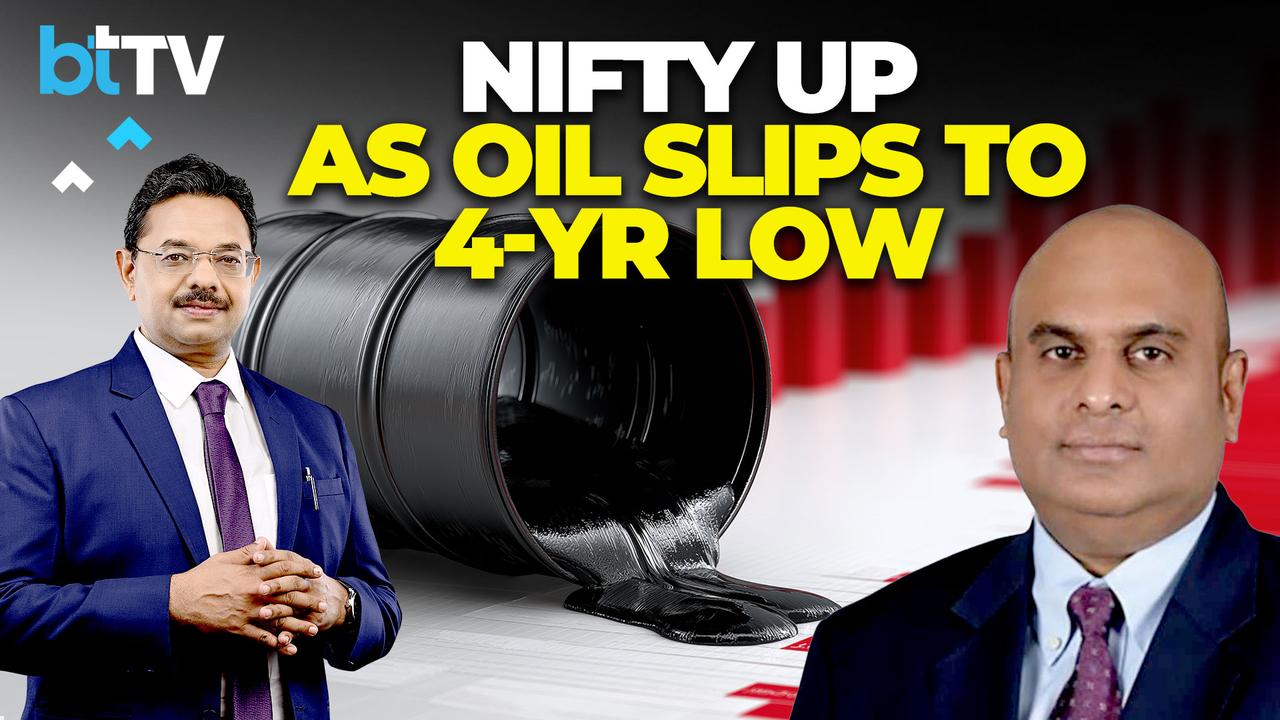 Indian Stocks Are At 5-Mth Highs As Crude Oil Weakens To Below $58/Bbl. OMCs, Paint Cos Rise