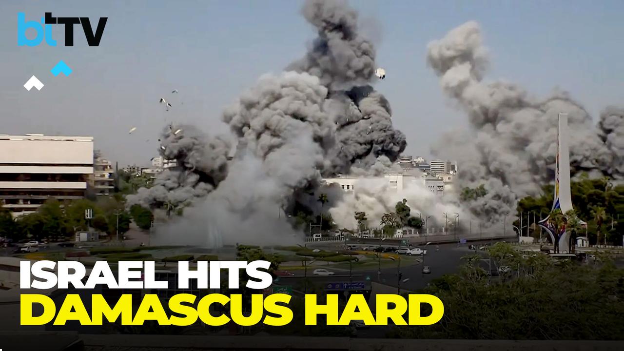 Israeli Airstrike Hits Damascus Near Presidential Palace Amid Druze Tensions