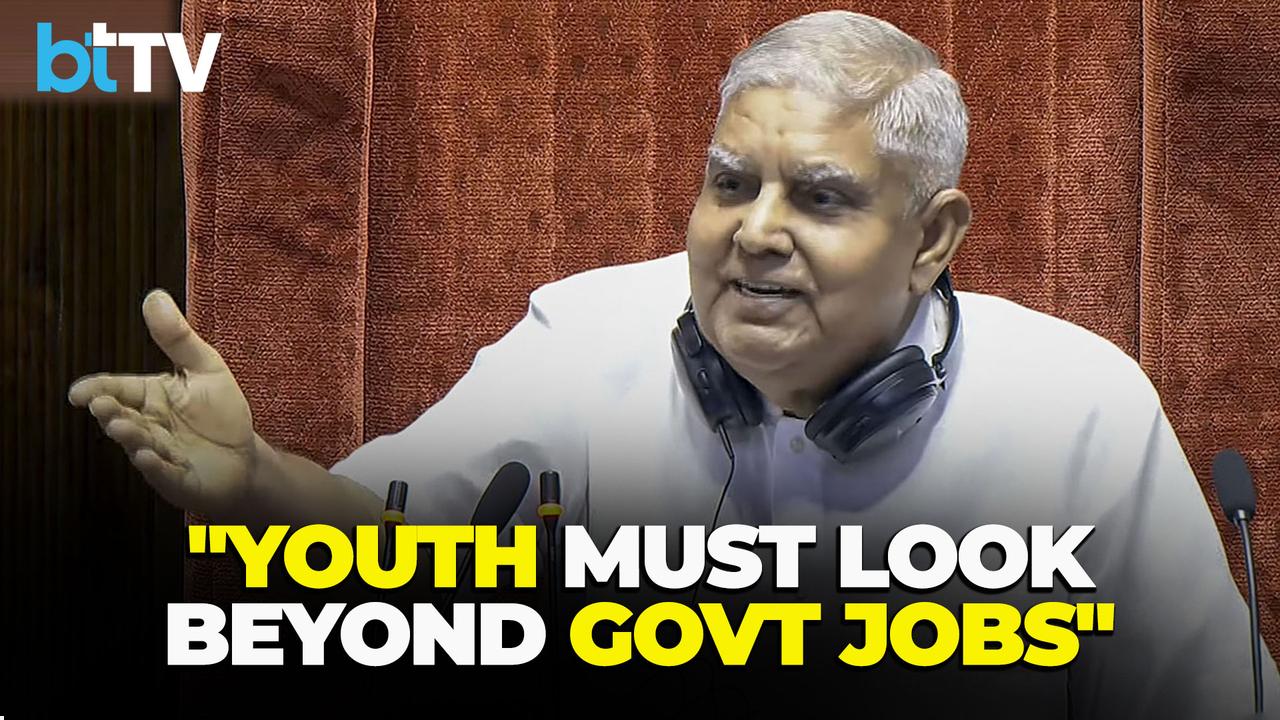 Look Beyond Govt Jobs: Vice-President Jagdeep Dhankhar&rsquo;s Message to India&rsquo;s Youth