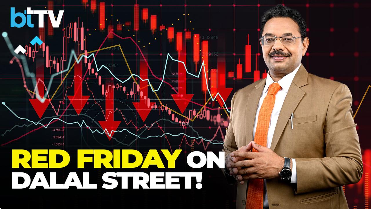 Stock Market Bleeds On Friday | Axis, HDFC, Kotak Drag Nifty Private Bank Index