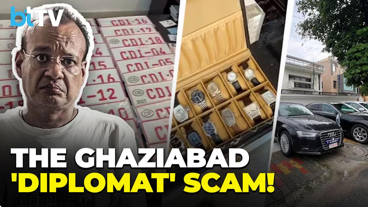 Ghaziabad Man Posing As 'Ambassador' Of Fake Nation Busted By UP STF | Embassy Racket Uncovered