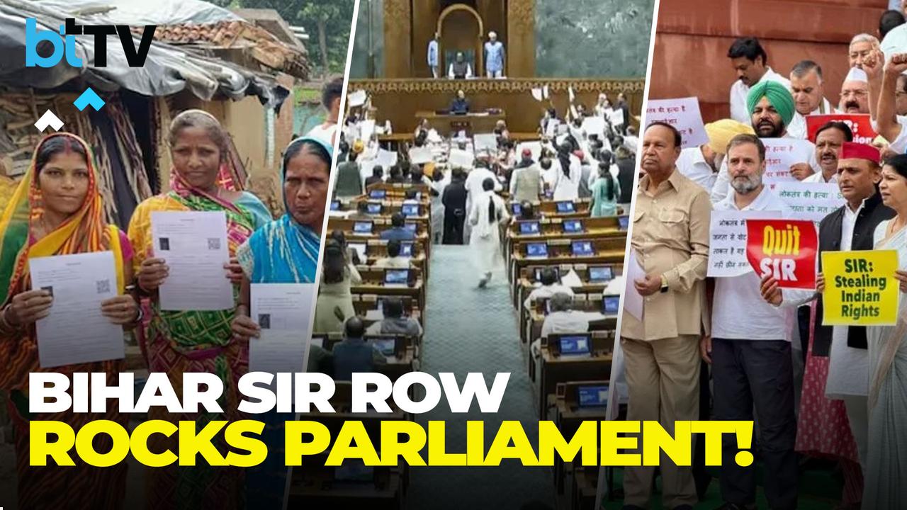 BJP Vs Oppn | Parliament Monsoon Session Day 3: Bihar SIR Sparks Opposition Fury Over Voting Rights