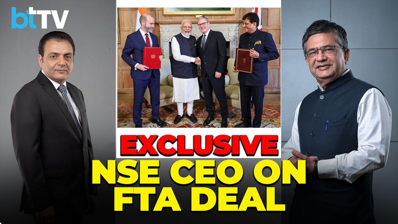 India-UK FTA Signed | NSE CEO Ashish Chauhan On Market Impact & Strategic Gains