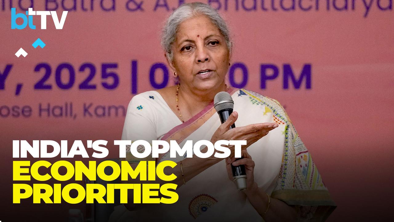 Nirmala Sitharaman Outlines India's Top 3 Priorities: Growth, Global Role & Domestic Aspirations