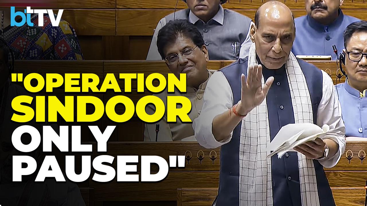 Rajnath Singh: Pakistan Asked To Stop After IAF Strikes, OP Sindoor Paused, Will Resume If Provoked