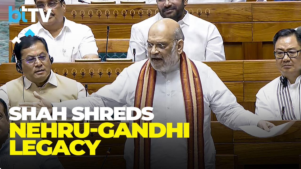 Amit Shah: PoK Exists Because Of Nehru, Sonia Gandhi Responsible For Batla House Encounter