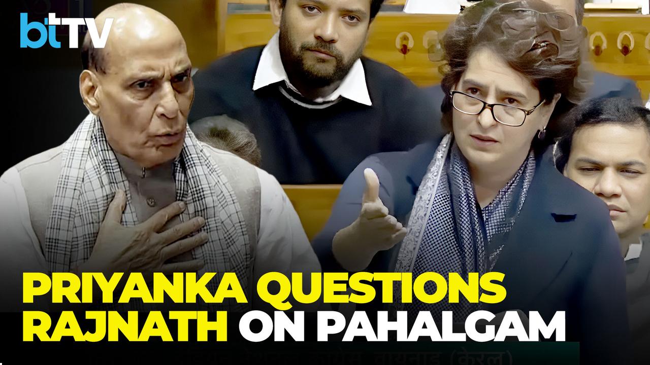 Priyanka Gandhi: Union Ministers Unable To Explain How & Why Pahalgam Took Place