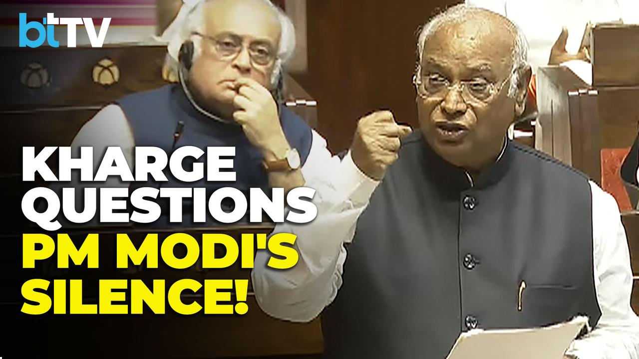 Kharge Questions PM Modi’s Silence On Trump’s Claims Over Ceasefire And Operation Sindoor | Parliament Debate
