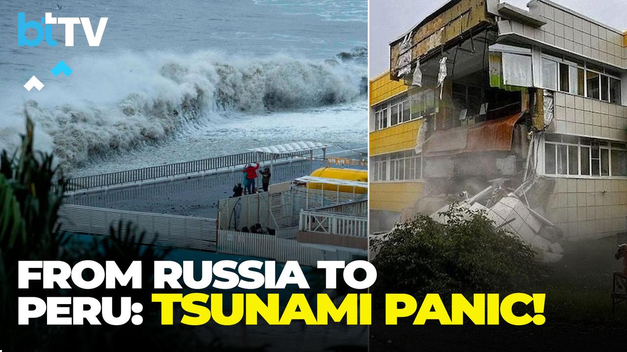 8.8 Magnitude Earthquake Sparks Tsunami: Hits Pacific Coastlines | Warning Across 7 Countries