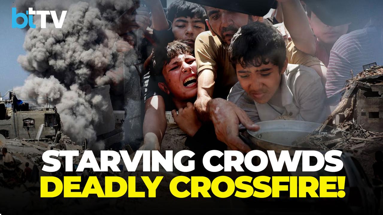 Chaos In Gaza: Starvation, Gunfire, And Desperate Crowds
