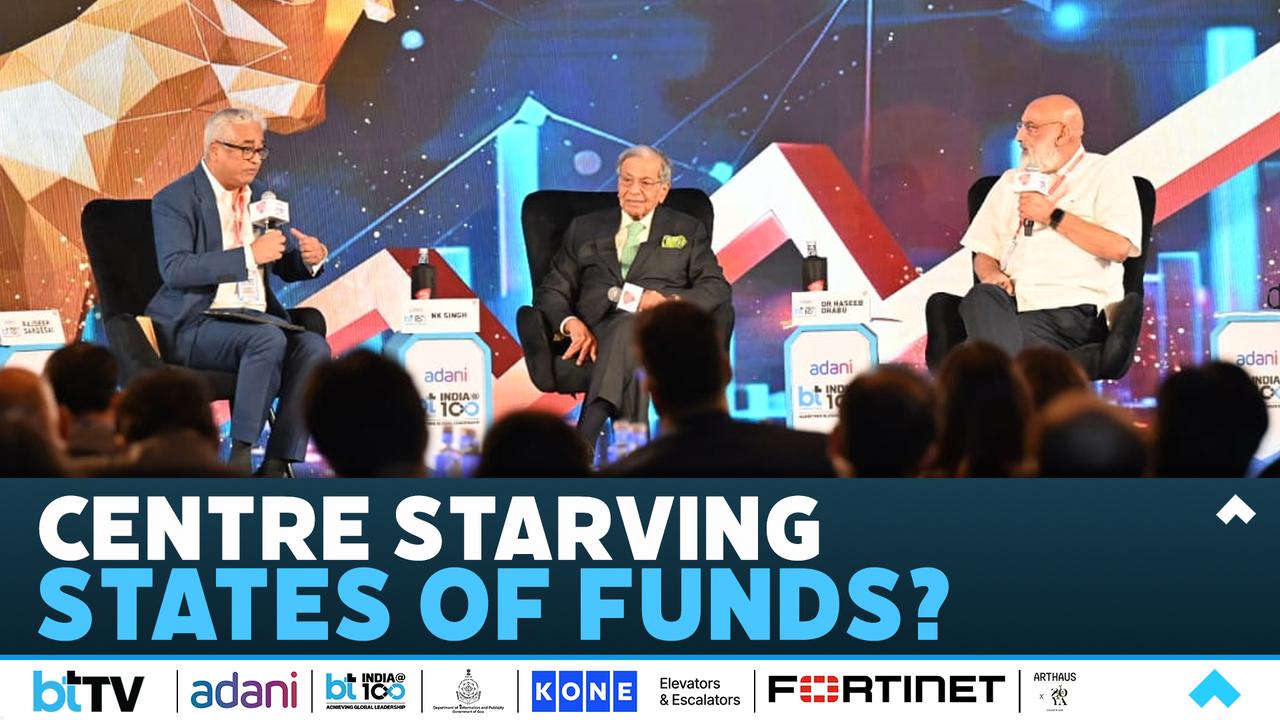 Federalism Debate: N K Singh, Haseeb Drabu On Tax Devolution | BT India@100