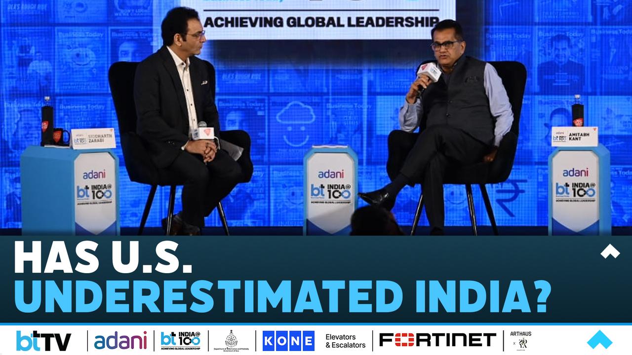 'India is anything but a dead economy': Amitabh Kant on President Trump's remark