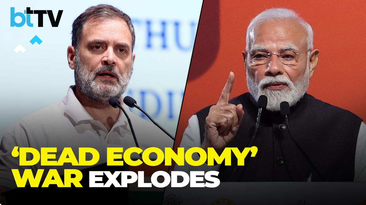 Modi Slams Trump & Rahul Over ‘Dead Economy’ Jibe, Defends India’s Rise