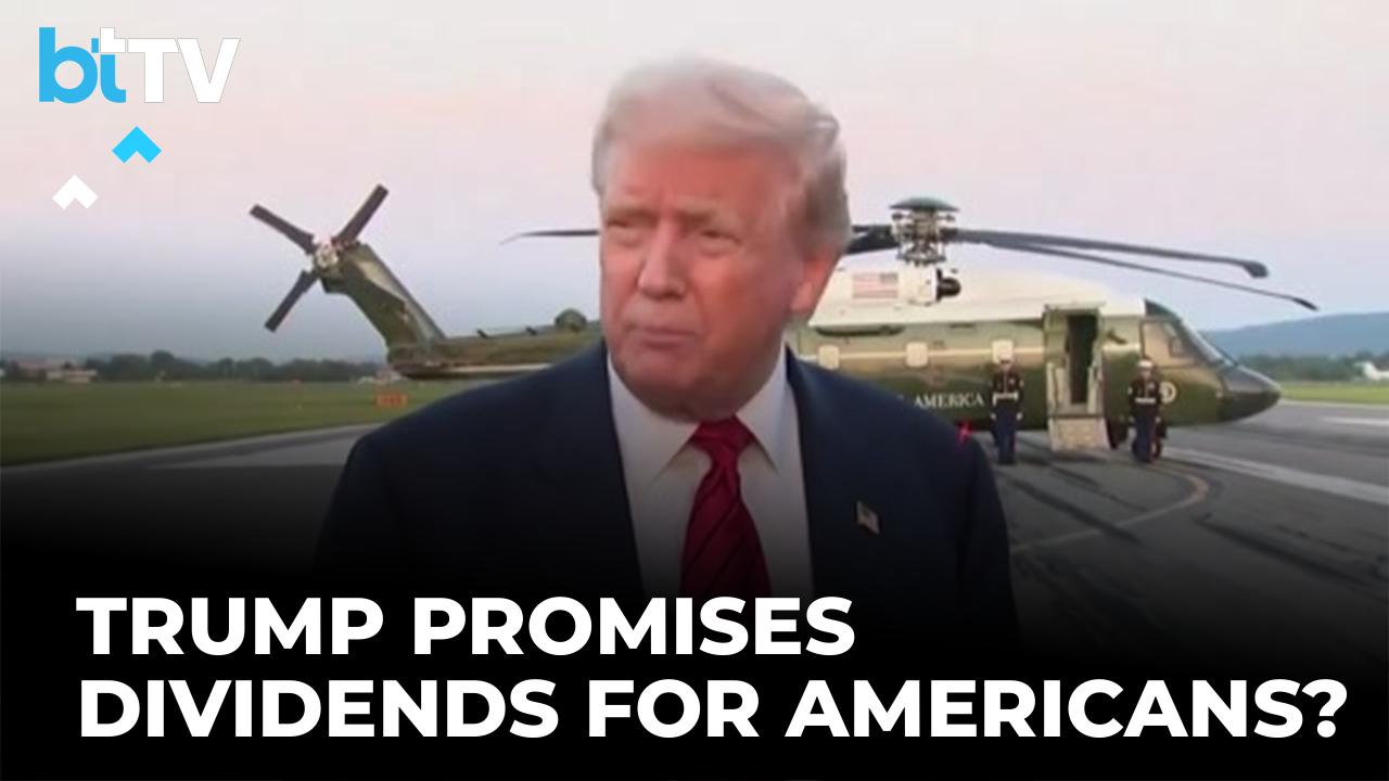 Trump Hints At ‘Dividend For Americans’ While Pledging To Slash U.S. Debt