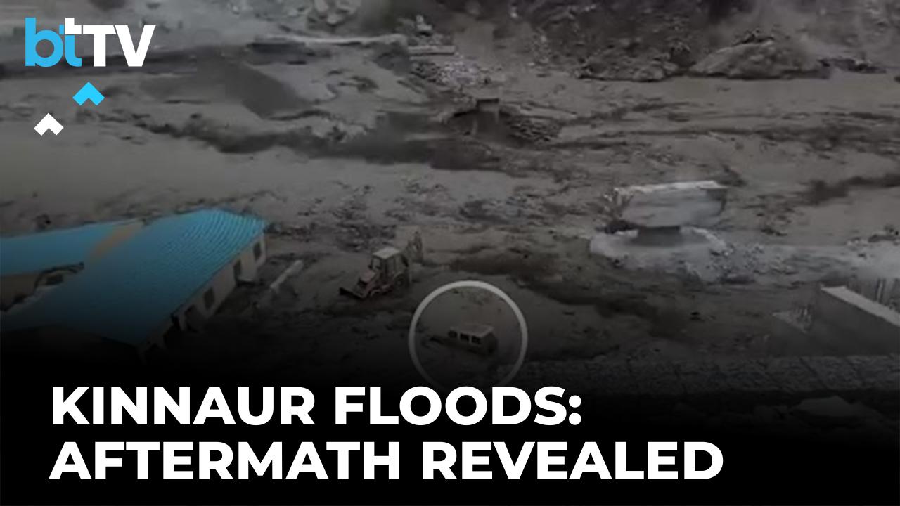 Massive Himachal Floods After Kinnaur Cloudburst | Heavy Flow Wreaks Havoc