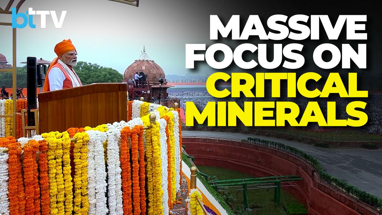 I-Day | PM Modi Says Exploration Underway in 1,200+ Locations For Critical Minerals