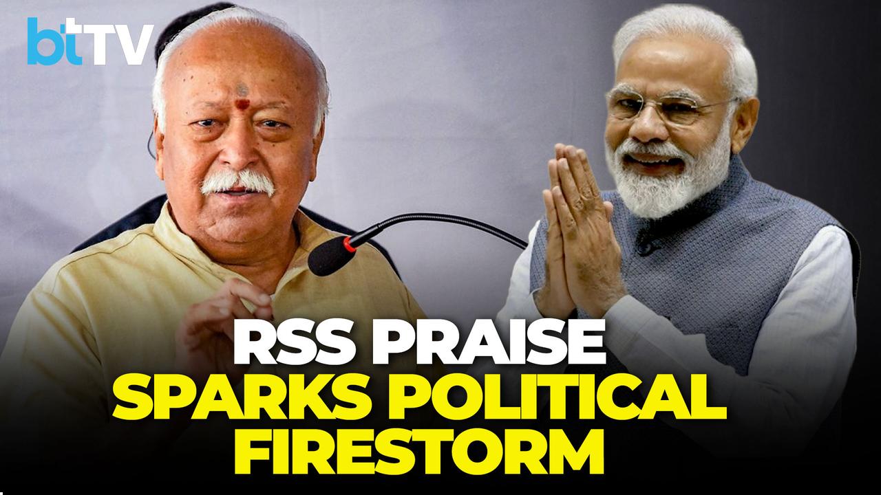 PM Modi Calls RSS “Nation Builders” In Historic Speech, Opposition Erupts