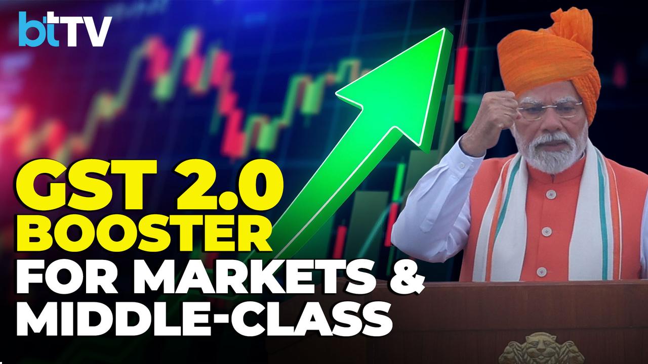 Modi&rsquo;s Red Fort Promise: GST Cuts, Middle Class Relief, Market Surge