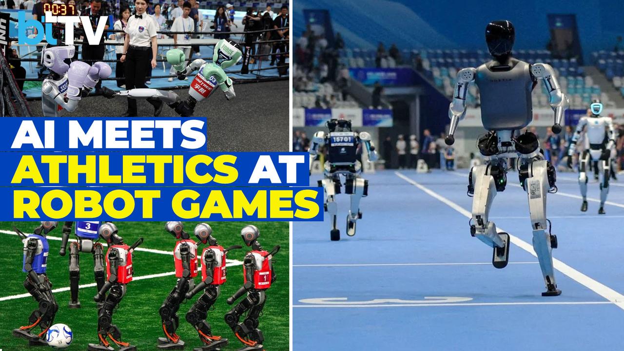 World's First Humanoid Robot Games: Beijing's Futu
