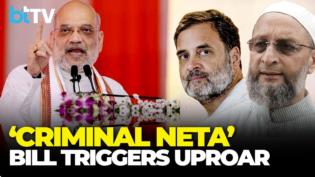 Chaos In Lok Sabha As Amit Shah’s Explosive Bills Trigger Opposition Uproar